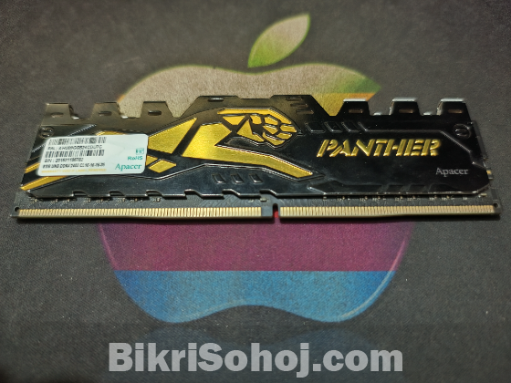 Apacer panther 8gb ddr4 2400mhz desktop ram